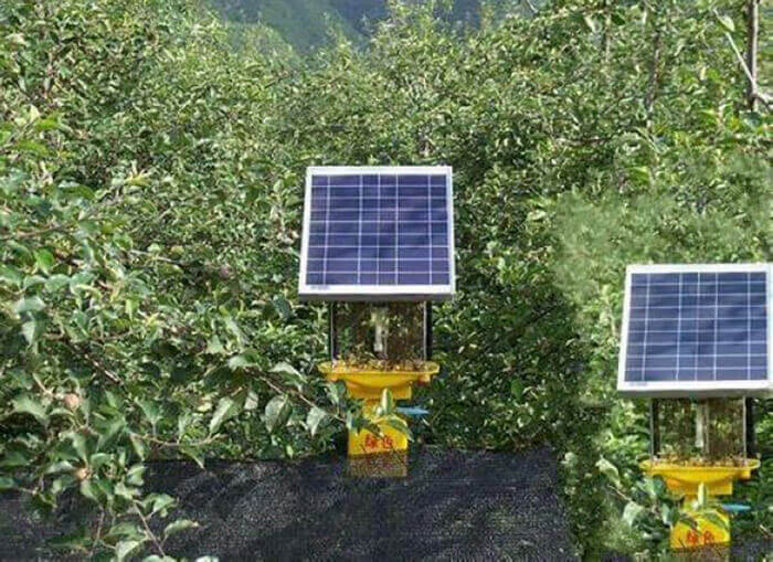 风吸式杀虫灯安装方法